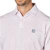 FootJoy Men's White Ball Print Short Sleeve Golf Shirt, Size XL (FJ-S25-S13, 34556-XL)
