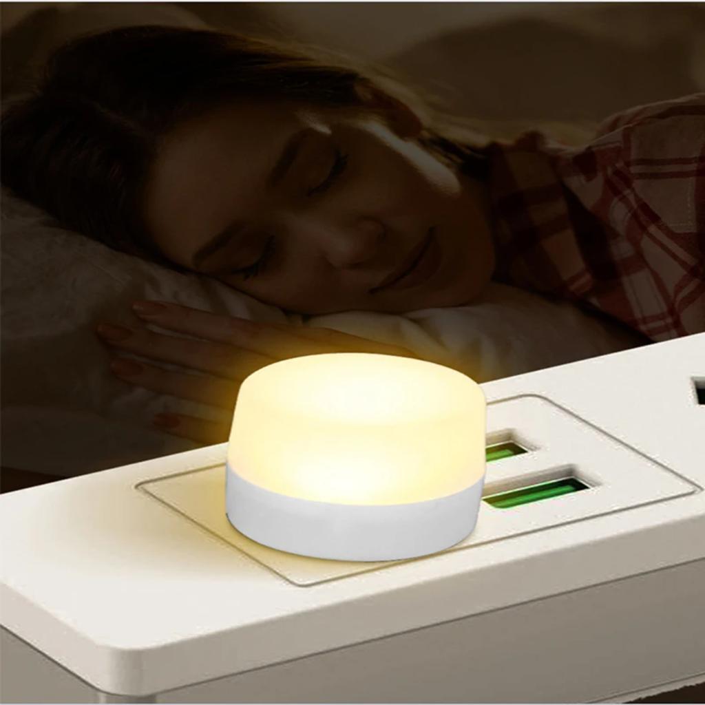 Новая мини-лампа с разъемом USB 5 В 1 Вт, супер яркая, защита глаз, книжный светильник, компьютер, мобильное устройство, зарядка USB, маленький светодиодный ночник