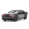 1/32 Dodge Challenger SRT Alloy Sports Car Model Simulation Diecast Metal Toy Muscle Car Model Sound and Light Children Toy Gift