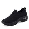 Fashion Womens Sneakers Slip-on Women Casual Shoes Air Cushion Women Wedge Shoe Fashion Loafers Platform Comfortable Zapatillas De Mujer