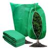 Plant Freeze Protection Cover Frost Blanket with Zipper Drawstring Plant Winter Protection Cover for Outdoor Shrub Bush Fruit Tree