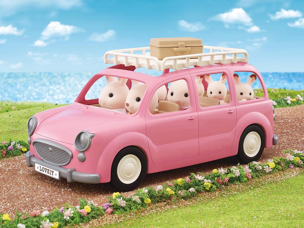 Sylvanian Families Транспортное средство [Пикниковый фургон с большим количеством места для поездок] V-06