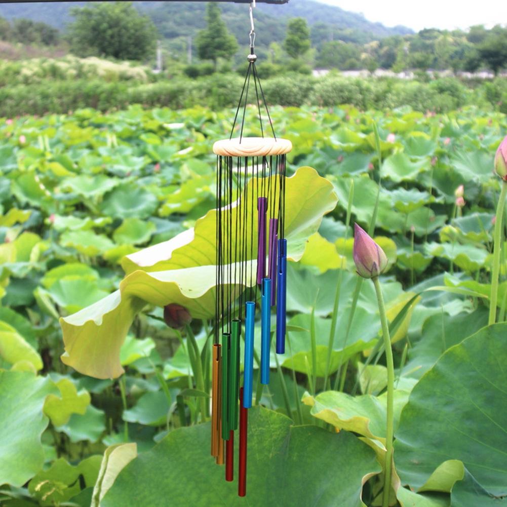 Расслабляющая мелодия ветряных колокольчиков с S-образным дизайном для использования на открытом воздухе и в помещении