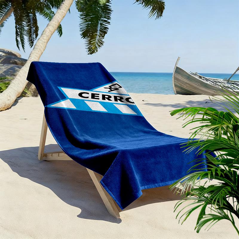 Cerro Atlético Print Beach Towel, Large Soft Quick Dry Towel for Beach Camping Swimming