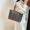 Large-capacity Printed Trendy Retro Tote Bag Spring New Shoulder Armpit Bag Women's Handbag
