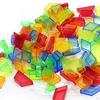 180 Pieces Colorful Shape Blocks for Educational Activities And Creative Play