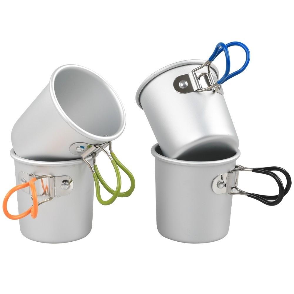 Reusable Aluminum Zinc Zinc Alloy Cup 150 ML Coffee Cup Tea Cup Outdoor Cup  Camping