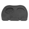 Coffee Distributor Mat Silicone Tamper Pad Double Hole Non Slip Holder for Drink Making