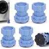 4/8Pcs Washing Machine Universal Heightening Pads Washer Dryer Leveling Stand Easy To Install Noise Reduction Anti-Vibration Riser Pads