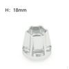 Hexagon Wheel Hubs Spare Parts Aluminum Alloy Modification Accessories Widening for RC Crawler