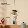 2026 Dragon Boat Festival Mugwort Fan Pendant & Indoor Sachet Bells for Door Handle and Decoration