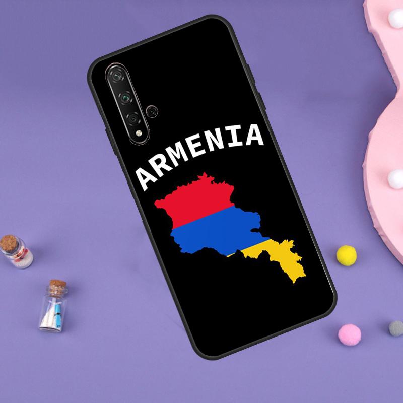 Флаг Армении для Huawei Nova 5T 9 10 SE 7i 8i 11i 12i Y60 Y61 Y70 Y72 Y73 Y90 Y91 P20 P40 P30 Lite Чехол