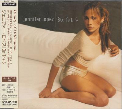 CD JENNIFER LOPEZ - On The 6 SRCS8993 SME Records 1999 Япония Латиноамериканская