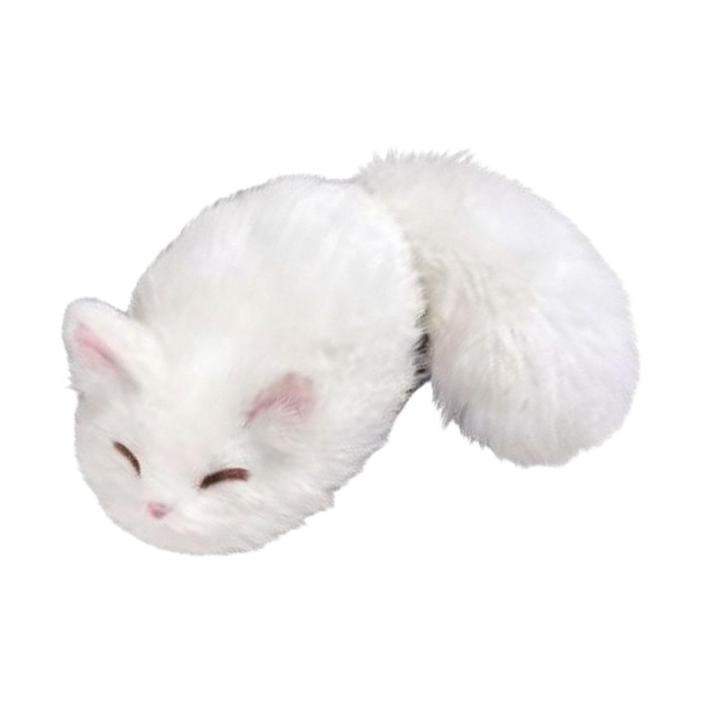 Plush Fox Hair Clip Cute Fluffy Hair Barrettes For Holiday Pos Cosplay Hair Clip Women Cartoon Animal Side Hair Accessories