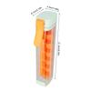 2pcs Detachable Design Press Ice Cube Maker Ice Cube Tray with Lid  Fruit Drinking Making
