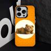 Чехол для телефона с мультяшным мишкой Тедди, Ted, для iPhone 17,16,15,14,13,12,11, Pro, Max, Plus, E, Air, Mini, черный, покрытие из ТПУ
