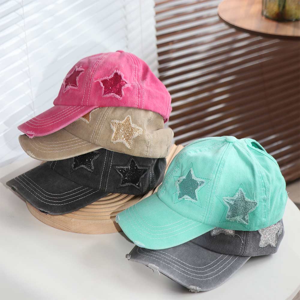 Cotton Y2k Star Baseball Hat Korean Spicy Girls Hat Retro Vintage Baseball Cap for Female