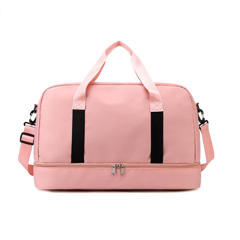 Спортивная фитнес-сумка с разделением на сухое и мокрое, большая вместимость для коротких поездок, сумка для йоги в помещении, отделение для женской обуви, деловая поездка, поездки, дорожная сумка