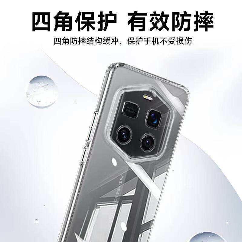 Подходит для чехла для мобильного телефона Honor magic1RSR Porsche design, ультратонкий, прозрачный, мягкий, с защитой объектива, простой