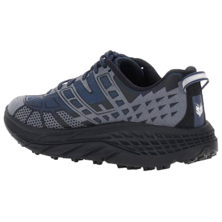 Hoka One One Speedgoat 2 Удобные Прочные Отзывчивые Кроссовые кроссовки для бега Мужские кроссовки Синий Черный 1171910-VCK