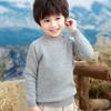 Kids Sweater 100% Merino Wool Turtleneck Children Winter Thick Wool Pullover Soft Warm Autumn Jumper Knit Top Long Sleeve