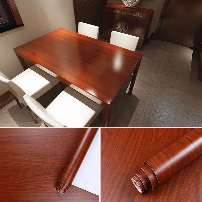 33 Choices Wood Grain Home Decor Films PVC Wood Pattern Waterproof Stickers Self-adhesive Doors Cabinet Modern Furnitures Wall Decoration