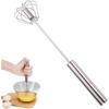 Полуавтоматический венчик из нержавеющей стали, венчик для яиц из нержавеющей стали, роторный венчик, блендер, ручной миксер, инструмент для мешалки