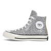 CHIARA FERRAGNI X Chuck 70 1970s Big Eyes Mid-Top Canvas Shoes Women's Silver