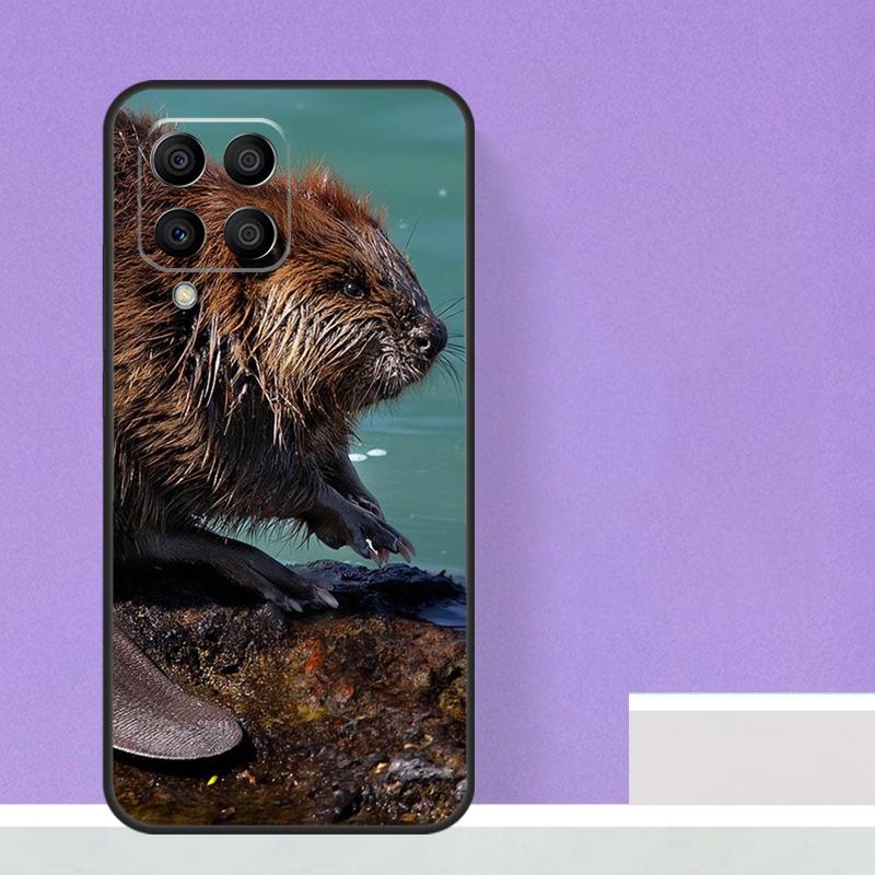 Animal Beaver For Samsung Galaxy M55 M15 M13 M33 M53 M20 M30s M31s M12 M32 M52 M11 M51 M14 M34 M54 Case
