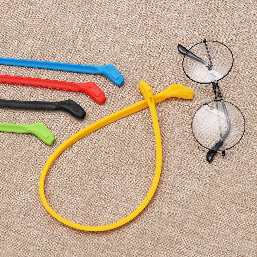 Fashion Candy Color Silicone Glasses Necklace Eye Wear Accessories Glasses Chain Eyeglass Lanyard