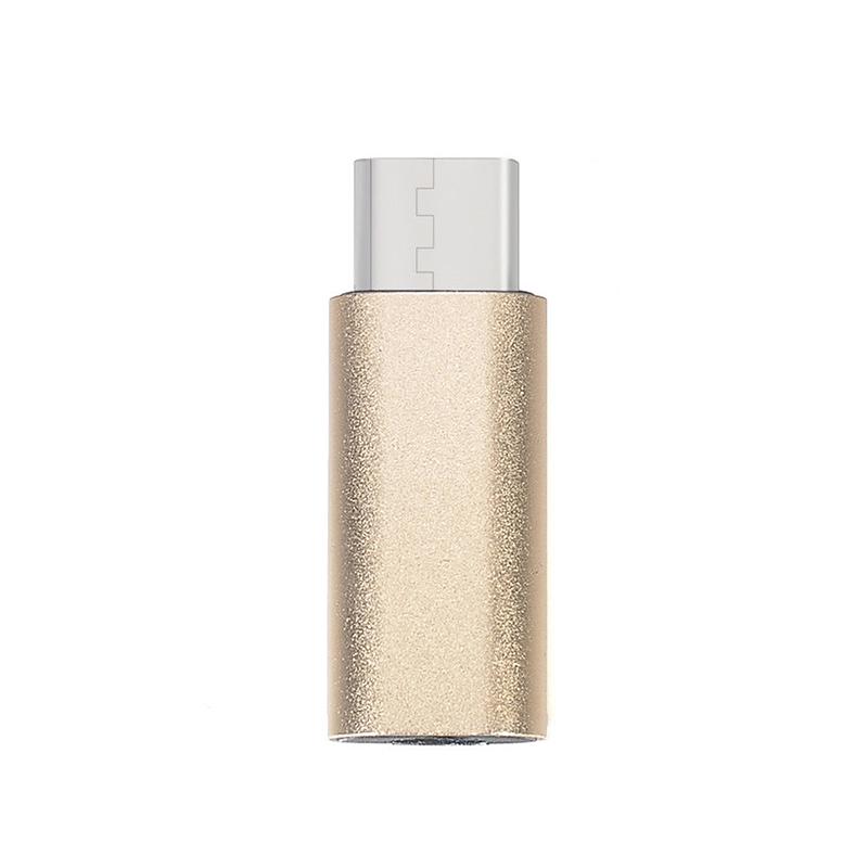 Металлический USB Type C для аудио USB 3,1–3,5 мм AUX Jack мини-портативный адаптер для наушников для Xiaomi Huawei