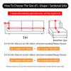 Bohemia Printed Slipcovers Elastic Sofa Covers for Living Room Stretch Couch Chair Cover Sofa Towel Home Decor 1/2/3/4-seat