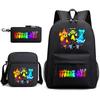 Rhythm Box Peripheral Elementary School Bag Starry Sky Backpack Three-piece Set
