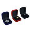 Bulk Engagement Ring Packaging Box Velvet Valentine's Day Gift Wedding Showcase Organizer Stud Earrings Storage Box