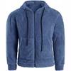 QICED Autumn Men's Fleece Cardigan Hooded Jacket
