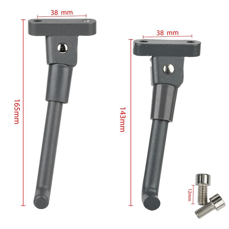 Парковочная подножка 143/165 мм для электросамоката Xiaomi M365 1S Pro 2 Pro, опорная стойка, запчасти для модификации