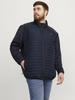 Зимняя куртка Jack & Jones Multi Quilted Collar Plus Size Jacket (12253852) Jjemulti Noos Pls (12253852) navy blazer