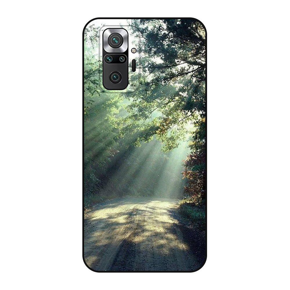 Nature Forest Tree Painted Cover Phone Case For Redmi Note 10 Pro 4G 5G Websites For Redmi Note 10 Pro 6.67" Soft Mobile Phone