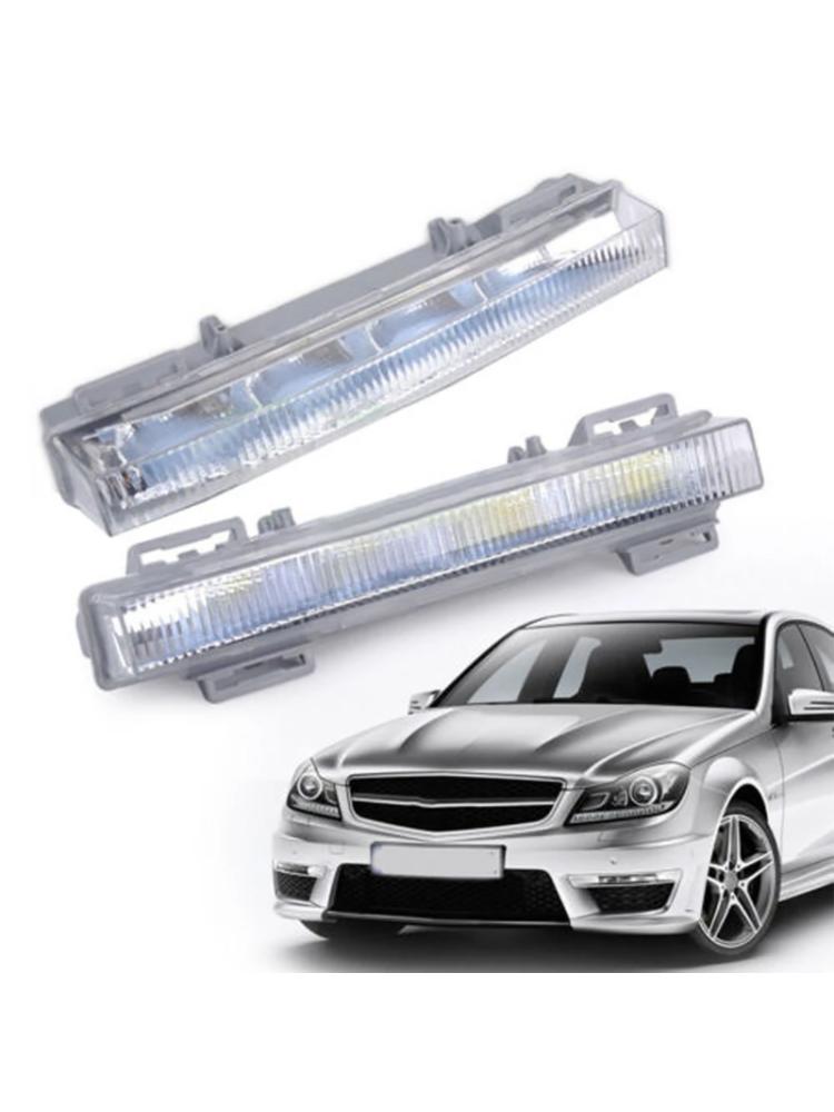 1 пара передних дневных ходовых огней для W166 ML350 ML400 ML500 2012-2015 2049065401 2049065501 Сменные противотуманные фары DRL