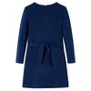 Robe pour enfants à manches longues bleu marine 92/104/116/128/140