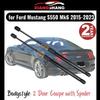 2 шт. Амортизатор задней двери багажника для Ford Mustang S550 Mk6 2015- Купе 2-дверное с спойлером 10 кг Пружина Подъемная стойка багажника