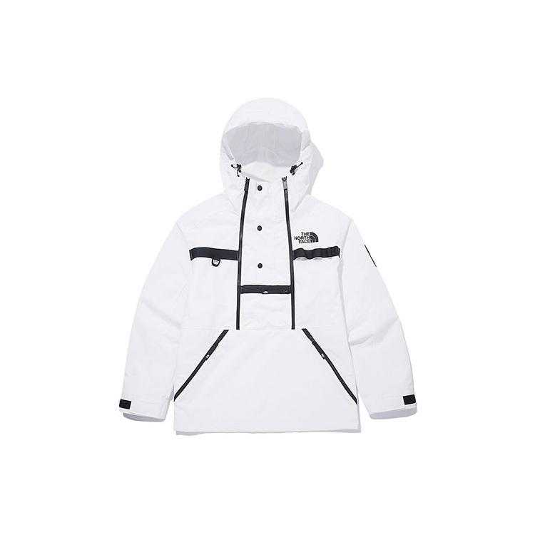 THE NORTH FACE Outdoor Hiking Windbreaker Jacket Men's White NA4HM01J