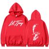 Rapper Lil Tjay Hoodies Destined 2 Win Music Album Print Hoodie Men's Vintage Oversized Sweatshirt Hip Hop Streetwear Tracksuit