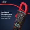 ANENG ST201 цифровой мультиметр с зажимами, амперметр, тестер транзисторов, тестер напряжения, красный цвет