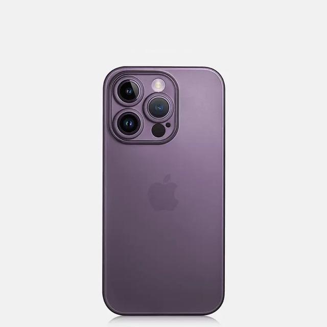 Ультратонкий матовый чехол на заднюю панель толщиной 0,3 мм для iPhone 14 Plus 13 Mini Pro Max, прозрачный жесткий мягкий корпус из полипропилена для Apple 13P 14P Coque