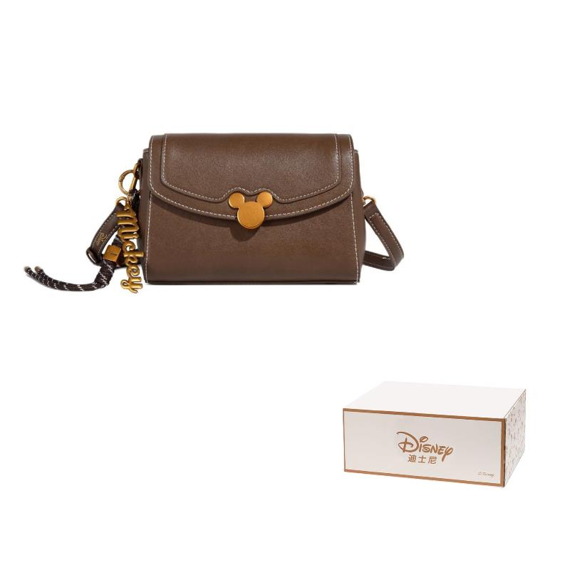 New Disney Mickey PU Shoulder Bag Regular Women's Coffee BMK-72152