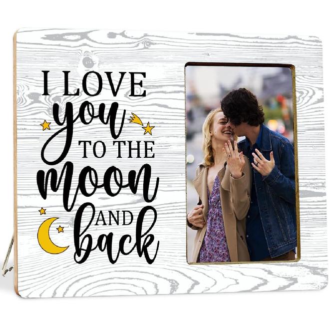 You are My Sunshine My Only Sunshine Wood Picture Frame,pirational Wood Picture Frames for Mom Dad Grandma Wife Husband Girlfriend