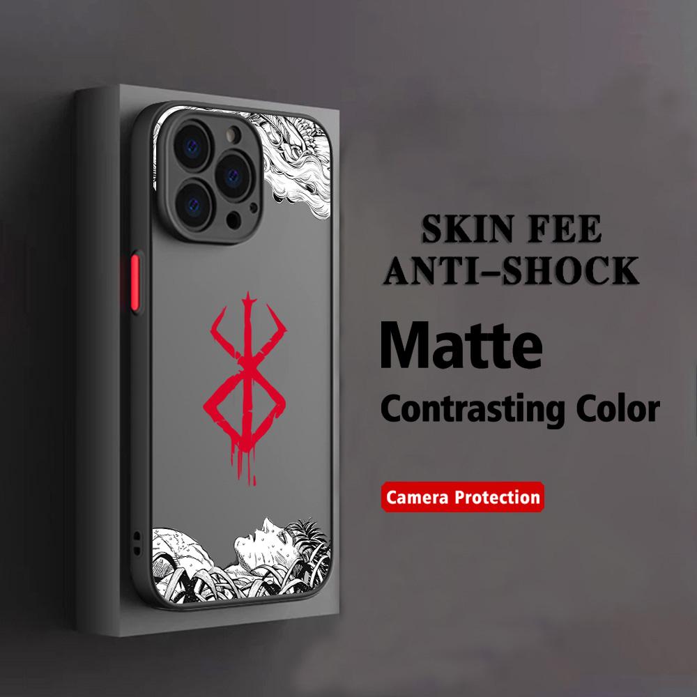Горячий аниме-чехол B-BerserkS для Xiaomi Redmi Note 14 13 12 11 11S 10 9T 8 7 Pro Plus 4G 5G Матовый прозрачный задний чехол