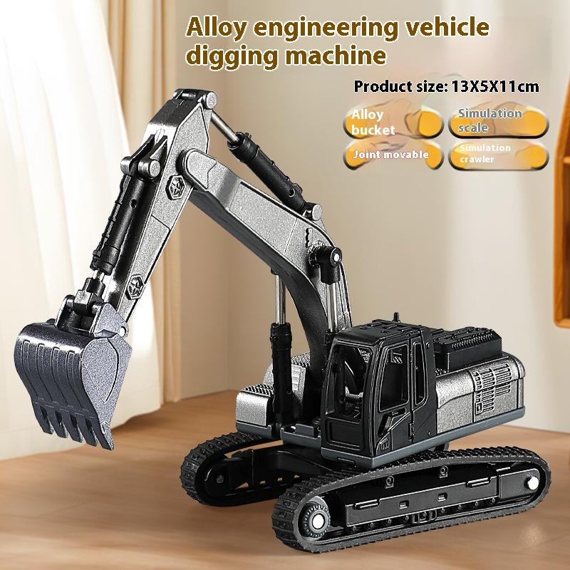 Сплав Моделирование Инженерный кран Башенный кран Модель автомобиля Подарочные украшения для торта Детские игрушки