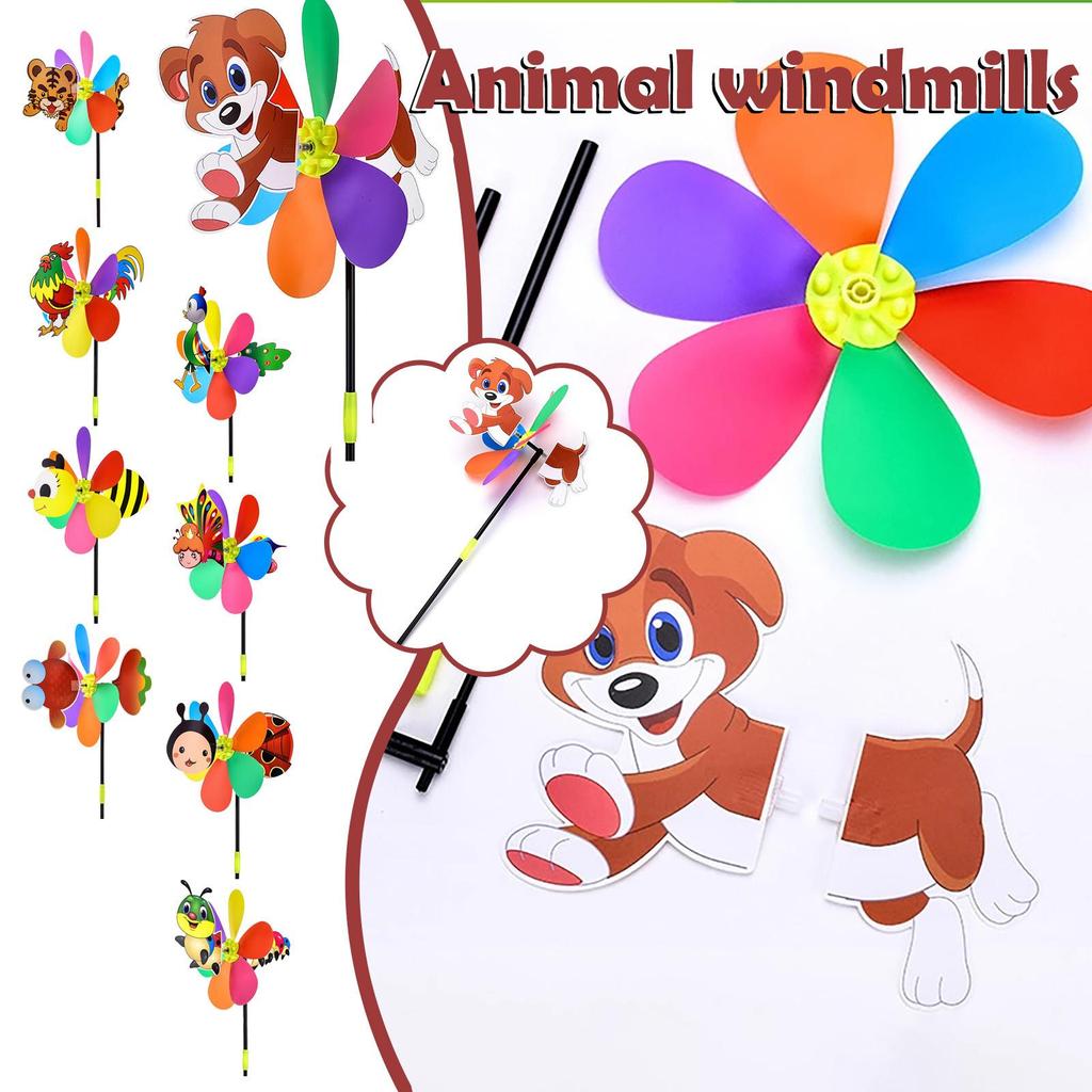 (Софиелес)DIY мультфильм ветряная мельница садовая ветряная мельница украшения наружные украшения